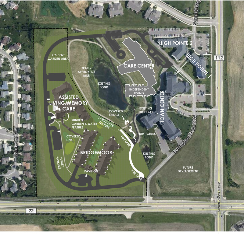 Homestead at Rochester Site Plan campus design 