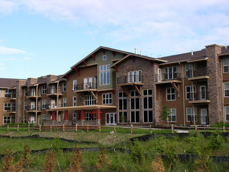 Exterior View of Main Building Showing Wetland